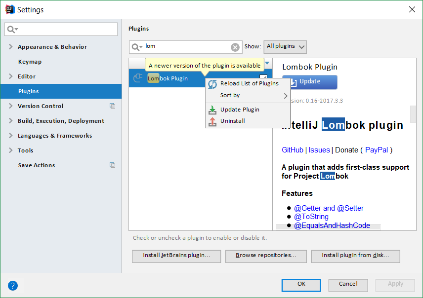 Intellij Idea Lombok Plugin Download