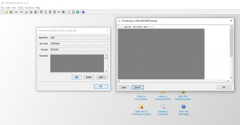 How to convert private key der to pem file type codepills